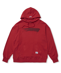 PAINT HOODIE RED