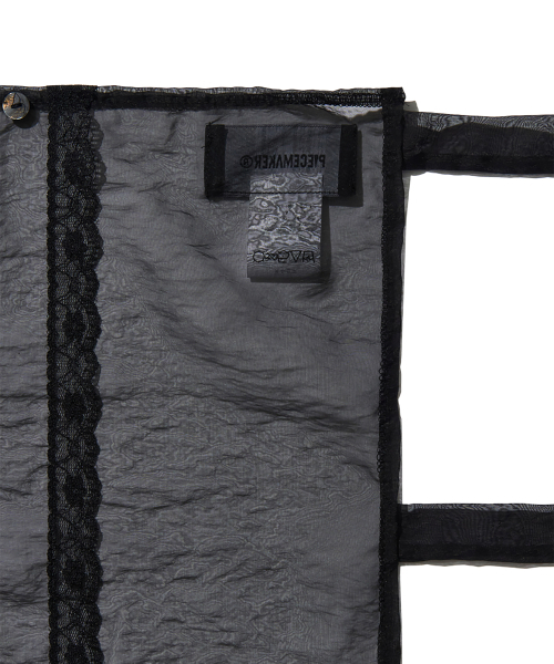 PIECEMAKER(ピースメーカー)の「TS 3WAY SHEER APRON (BLACK)(ワンピース・レディース・その他・FREE)」の8枚目の写真