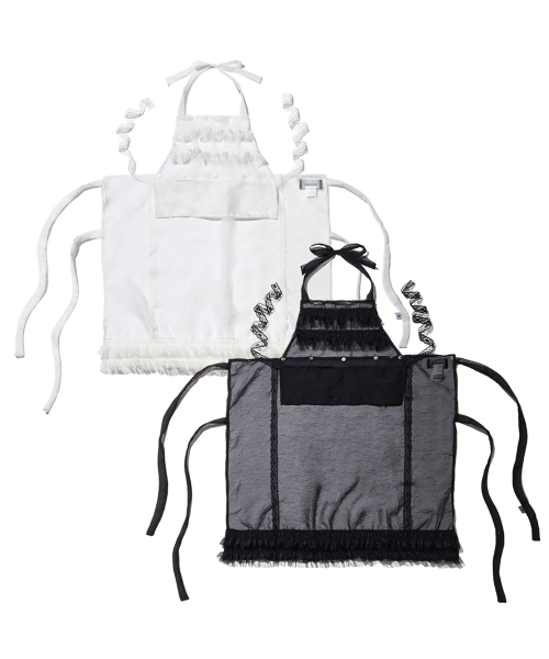 PIECEMAKER(ピースメーカー)の「TS 3WAY SHEER APRON (BLACK)(ワンピース・レディース・その他・FREE)」の9枚目の写真