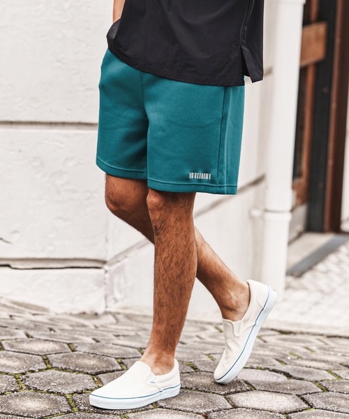 felkod(フィルコッド)の「mp14433-Barcode Embroidery Cardboard Knit Short Pants ショートパンツ(F26S230)(その他パンツ・メンズ・ホワイト/ブラック/グリーン・S/M/L/XL)」の5枚目の写真