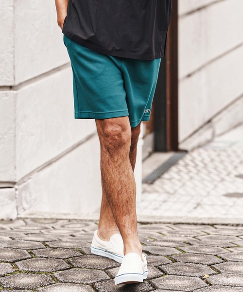 felkod(フィルコッド)の「mp14433-Barcode Embroidery Cardboard Knit Short Pants ショートパンツ(F26S230)(その他パンツ・メンズ・ホワイト/ブラック/グリーン・S/M/L/XL)」の6枚目の写真