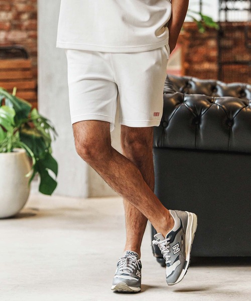 felkod(フィルコッド)の「mp14433-Barcode Embroidery Cardboard Knit Short Pants ショートパンツ(F26S230)(その他パンツ・メンズ・ホワイト/ブラック/グリーン・S/M/L/XL)」の10枚目の写真