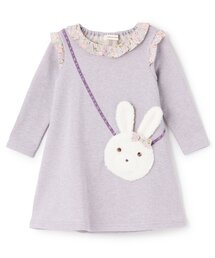 sense of wonder | ラメ裏毛ウサギポシェットワンピース(ワンピース)