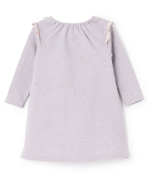 sense of wonder（センスオブワンダー）の「ラメ裏毛ウサギポシェットワンピース（ワンピース・キッズ・ラベンダー/チャコール・90cm/80ｃｍ/110cm/120cm/100cm）」の12枚目の写真