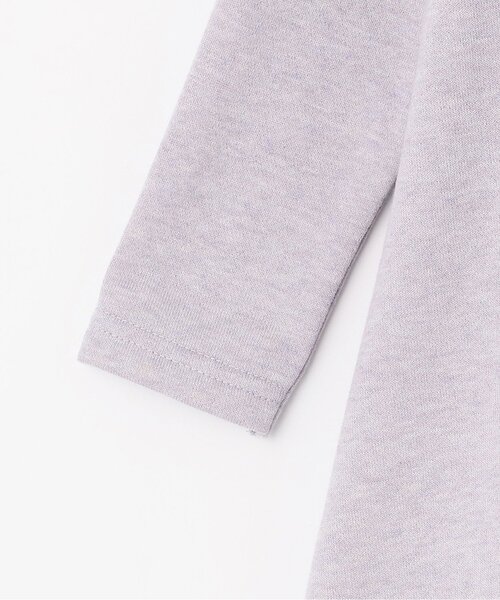 sense of wonder（センスオブワンダー）の「ラメ裏毛ウサギポシェットワンピース（ワンピース・キッズ・ラベンダー/チャコール・90cm/80ｃｍ/110cm/120cm/100cm）」の9枚目の写真