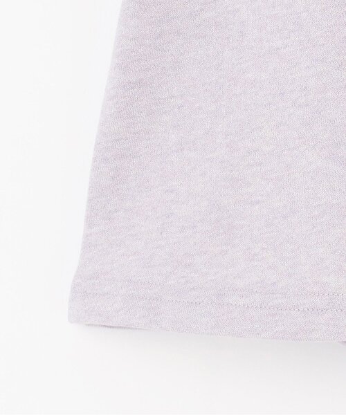 sense of wonder（センスオブワンダー）の「ラメ裏毛ウサギポシェットワンピース（ワンピース・キッズ・ラベンダー/チャコール・90cm/80ｃｍ/110cm/120cm/100cm）」の7枚目の写真