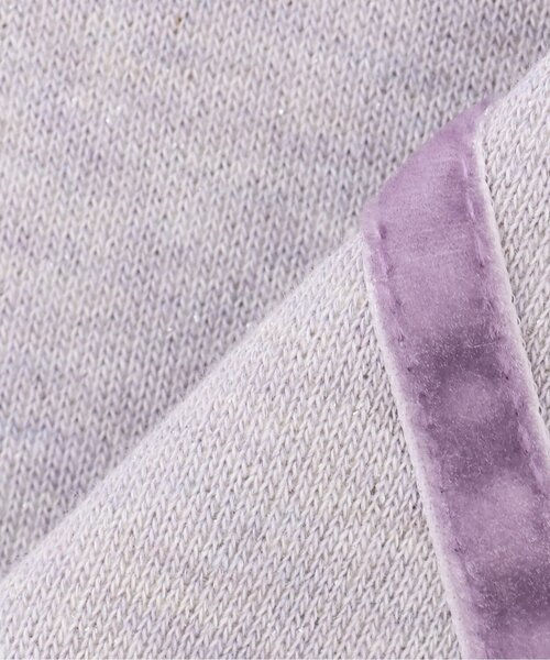 sense of wonder（センスオブワンダー）の「ラメ裏毛ウサギポシェットワンピース（ワンピース・キッズ・ラベンダー/チャコール・90cm/80ｃｍ/110cm/120cm/100cm）」の5枚目の写真