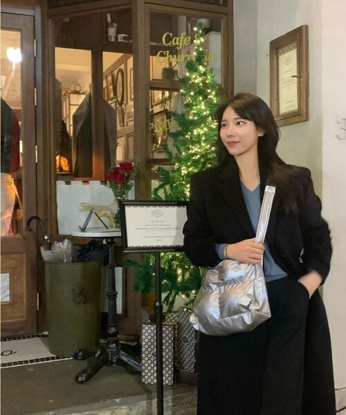 DAMP(ドントアスクマイプラン)の「2WAY padded messenger bag_beige(メッセンジャーバッグ・レディース・その他・ONE SIZE)」の16枚目の写真