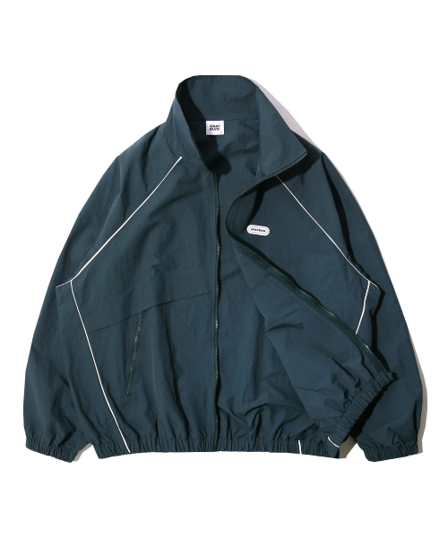 GRAYBLVD（グレイブラバット）の「バスツ パイピング ウィンドブレーカー (ブルーグリーン)（ナイロンジャケット・レディース・その他・MEDIUM/LARGE）」の9枚目の写真
