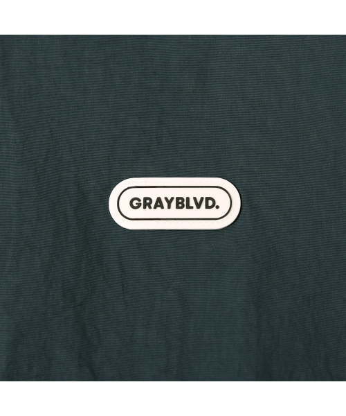 GRAYBLVD（グレイブラバット）の「バスツ パイピング ウィンドブレーカー (ブルーグリーン)（ナイロンジャケット・レディース・その他・MEDIUM/LARGE）」の12枚目の写真