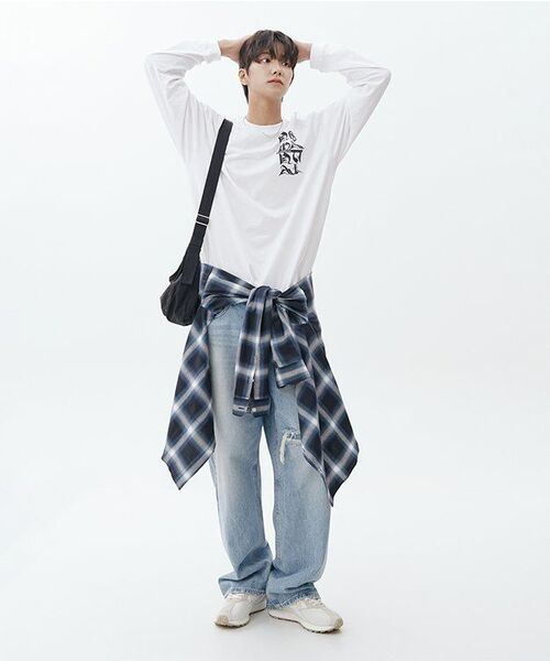 Diamond Layla（ダイアモンドレイラ）の「Tencel Ombre Deep Blue Tartan Check Shirt S161（シャツ/ブラウス・レディース・その他・SMALL/MEDIUM）」の11枚目の写真
