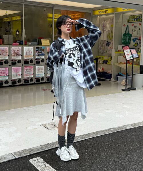 Diamond Layla（ダイアモンドレイラ）の「Tencel Ombre Deep Blue Tartan Check Shirt S161（シャツ/ブラウス・レディース・その他・SMALL/MEDIUM）」の12枚目の写真