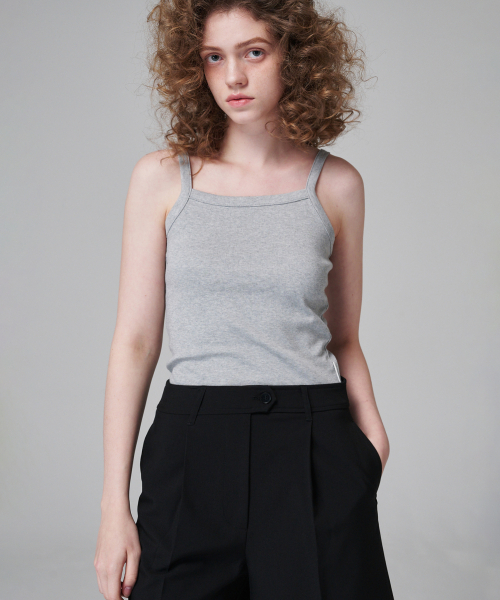 MALOUPE(マロップ)の「5209 スリーブレスTシャツ(グレー)(Tシャツ/カットソー・レディース・グレー・FREE)」の1枚目の写真