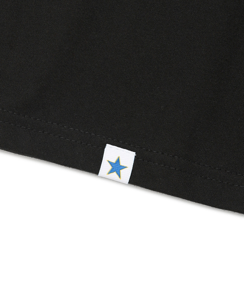 Cavish(カビシ)の「PLUR SS TEE BLACK(CV2BMMT515A)(Tシャツ/カットソー・レディース・ブラック・SMALL/MEDIUM/LARGE/X-LARGE)」の6枚目の写真
