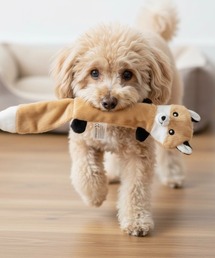 IO（イオ）（イオ）の「IO Select / ペット雑貨 犬用おもちゃ キツネ ぬいぐるみ噛み玩具 プピプピ音 YWG-0016（ペット用おもちゃ）」