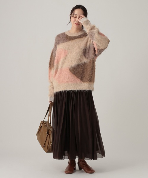 Elura（エルーラ）の「ダブルファスナーボストン/633012（ボストンバッグ・レディース・ブラウン/ブラック/キャメル・FREE）」の14枚目の写真