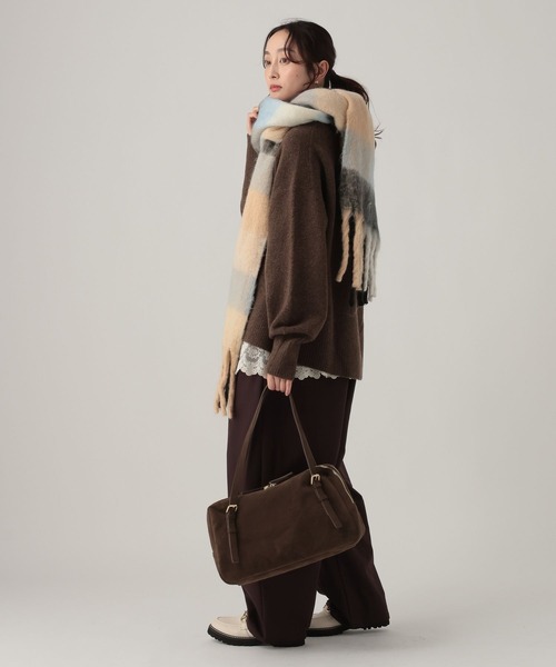 Elura（エルーラ）の「ダブルファスナーボストン/633012（ボストンバッグ・レディース・ブラウン/ブラック/キャメル・FREE）」の20枚目の写真