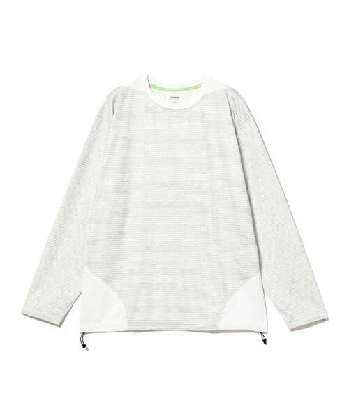 DEMARCOLAB（デマルコラブ）の「DeMarcoLab / VITA VENT E-L/S TEE（Tシャツ/カットソー・メンズ・ライトグレー・L/M/XL）」の2枚目の写真