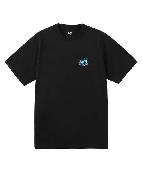 X-girl(エックスガール)の「NOISE LOGO S/S TEE(Tシャツ/カットソー・レディース・ホワイト/ブラック/ブルー・S/M/L/XL)」の11枚目の写真