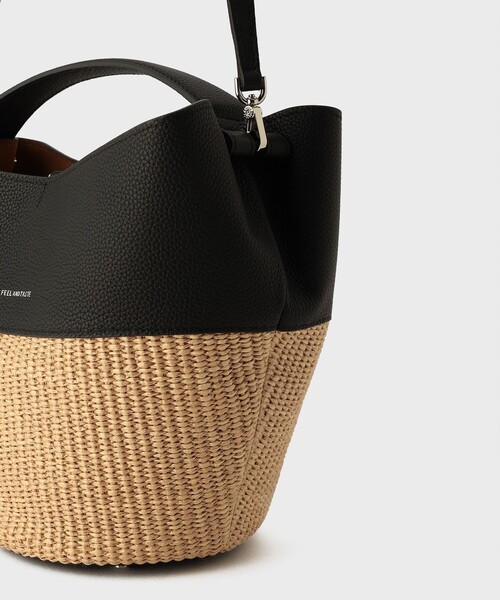 GRACE CONTINENTAL（グレースコンチネンタル）の「FEEL AND TASTE Combi BAG（ハンドバッグ・レディース・ホワイト/ブラック・FREE）」の4枚目の写真
