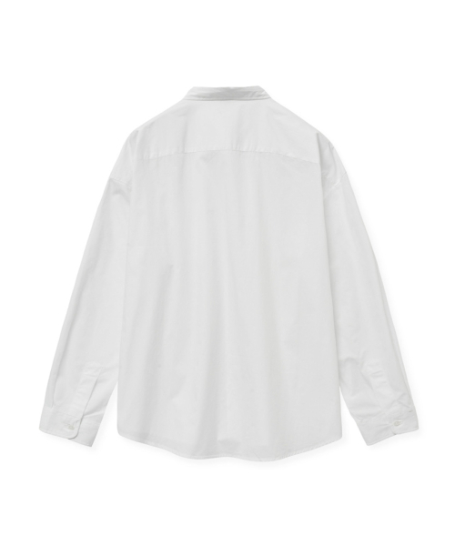 STENDS（ステンズ）の「[M~4XL] フローコットンシャツ_ホワイト（シャツ/ブラウス・メンズ・その他・XXXX-LARGE/MEDIUM/LARGE/X-LARGE/XX-LARGE/XXX-LARGE）」の10枚目の写真