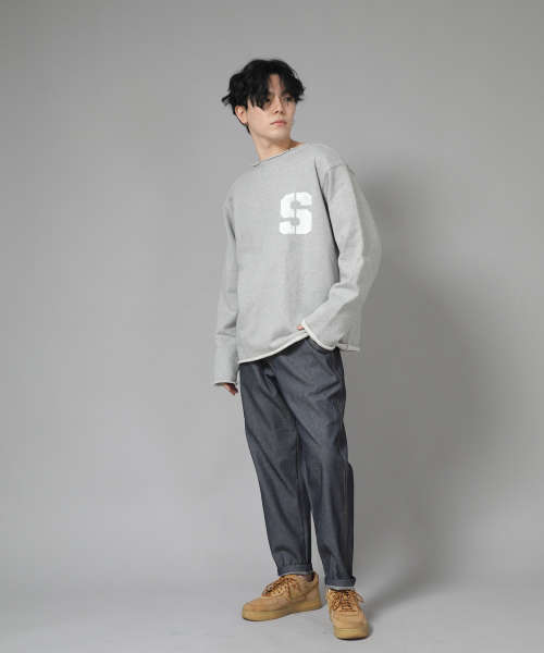 SAINTCREW(セントクルー)の「ブリッジフィル バンディングパンツ BWD-324 ライトインディゴデニム BRS(デニムパンツ・メンズ・その他・MEDIUM/LARGE/X-LARGE/XX-LARGE)」の3枚目の写真