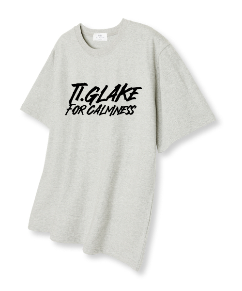 TI.GLAKE(ティーグレイク)の「フロントロゴオーバーサイズ半袖Tシャツオートミール(Tシャツ/カットソー・メンズ・その他・LARGE/X-LARGE/XX-LARGE)」の1枚目の写真