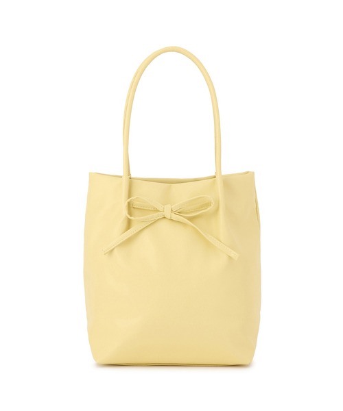 ROPE' PICNIC(ロペピクニック)の「リボンディティールトートバッグ/イージーケア(トートバッグ・レディース・キナリ/ブラウン/イエロー系その他/ブラック/シルバー系その他・FREE)」の5枚目の写真