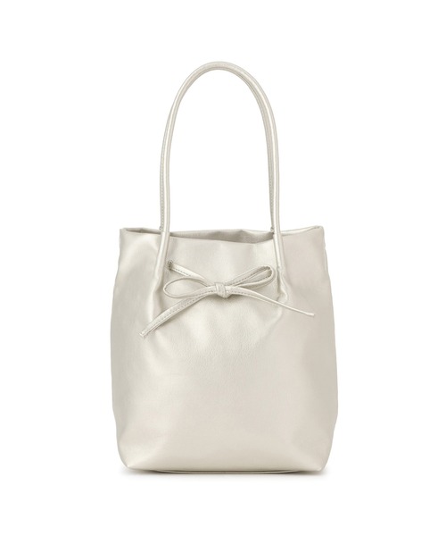 ROPE' PICNIC(ロペピクニック)の「リボンディティールトートバッグ/イージーケア(トートバッグ・レディース・キナリ/ブラウン/イエロー系その他/ブラック/シルバー系その他・FREE)」の20枚目の写真