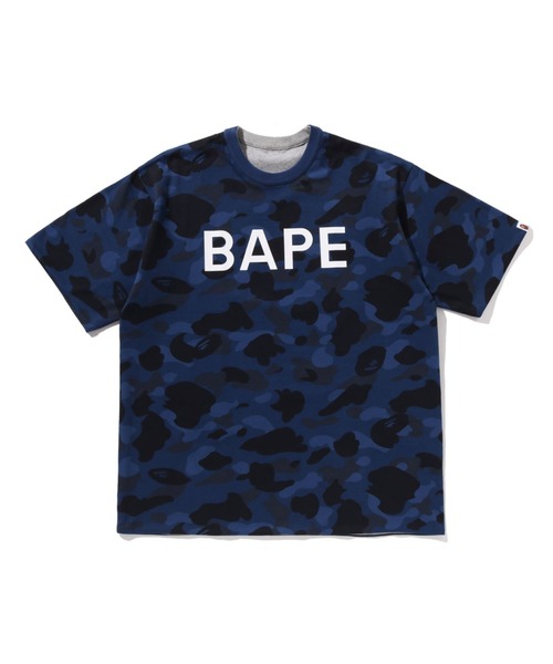A BATHING APE(アベイシングエイプ)の「COLOR CAMO REVERSIBLE TEE(Tシャツ/カットソー・メンズ・パープル/ネイビー・SMALL/LARGE/X-LARGE/XXX-LARGE/MEDIUM/XX-LARGE)」の2枚目の写真