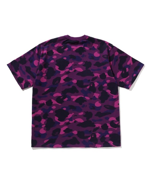 A BATHING APE(アベイシングエイプ)の「COLOR CAMO REVERSIBLE TEE(Tシャツ/カットソー・メンズ・パープル/ネイビー・SMALL/LARGE/X-LARGE/XXX-LARGE/MEDIUM/XX-LARGE)」の4枚目の写真