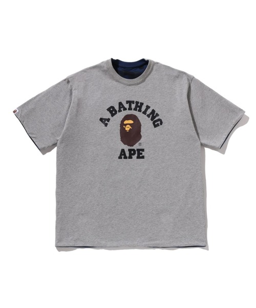 A BATHING APE(アベイシングエイプ)の「COLOR CAMO REVERSIBLE TEE(Tシャツ/カットソー・メンズ・パープル/ネイビー・SMALL/LARGE/X-LARGE/XXX-LARGE/MEDIUM/XX-LARGE)」の7枚目の写真