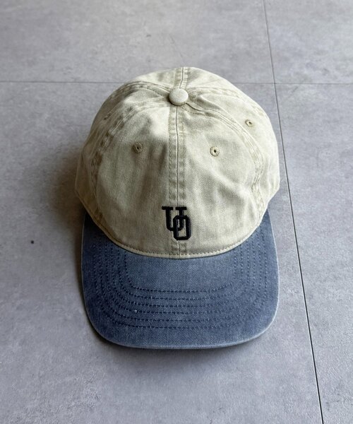 UNIVERSAL OVERALL（ユニバーサルオーバーオール）の「ピグメントロゴキャップ（キャップ・レディース・ブラック/アイボリー/レッド/ブラウン・FREE）」の10枚目の写真