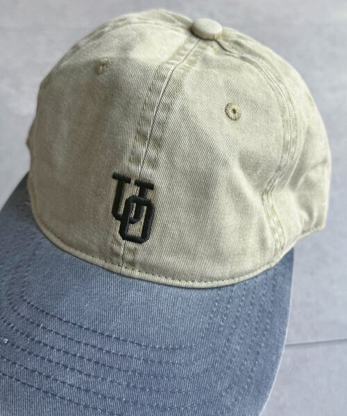 UNIVERSAL OVERALL（ユニバーサルオーバーオール）の「ピグメントロゴキャップ（キャップ・レディース・ブラック/アイボリー/レッド/ブラウン・FREE）」の14枚目の写真