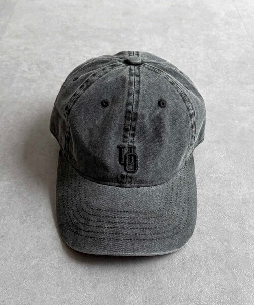 UNIVERSAL OVERALL（ユニバーサルオーバーオール）の「ピグメントロゴキャップ（キャップ・レディース・ブラック/アイボリー/レッド/ブラウン・FREE）」の15枚目の写真