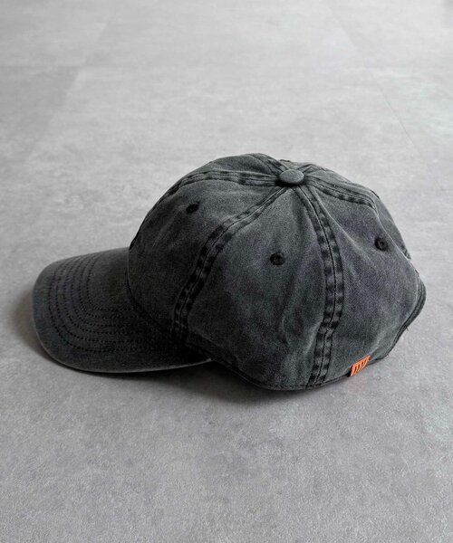 UNIVERSAL OVERALL（ユニバーサルオーバーオール）の「ピグメントロゴキャップ（キャップ・レディース・ブラック/アイボリー/レッド/ブラウン・FREE）」の16枚目の写真
