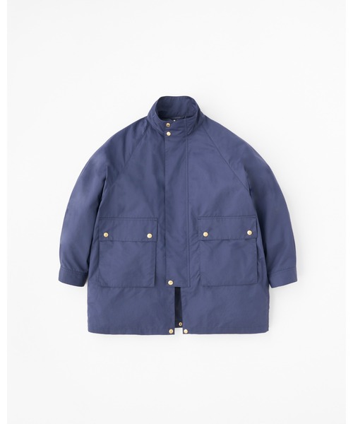 Traditional Weatherwear(トラディショナルウェザーウェア)の「ELGIN(ステンカラーコート・レディース・オフホワイト/ブルー系その他7/ブロンズ・32/30)」の2枚目の写真