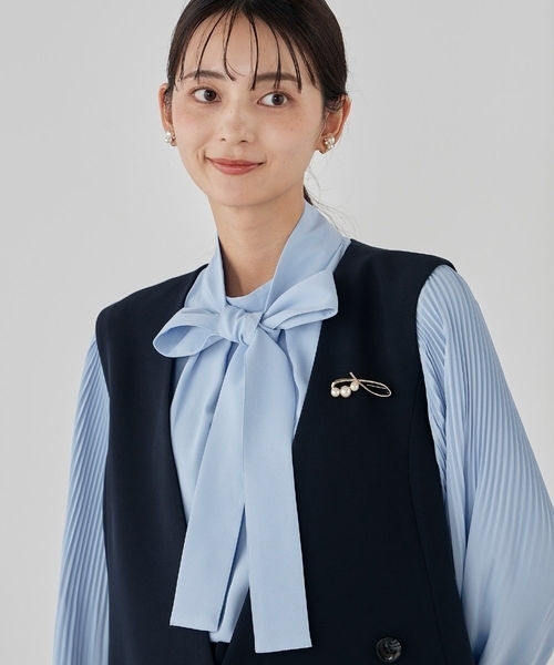 a.v.v(アーヴェヴェ)の「パール調ニュアンスブローチ(ブローチ/コサージュ・レディース・ゴールド/シルバー・38)」の17枚目の写真