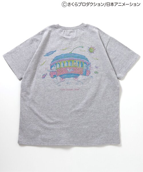 BREEZE（ブリーズ）の「【リンク】ちびまる子ちゃんコラボ グラフィックTシャツ(大人サイズ)（Tシャツ/カットソー・レディース・グレー/オフホワイト・SMALL/MEDIUM）」の11枚目の写真