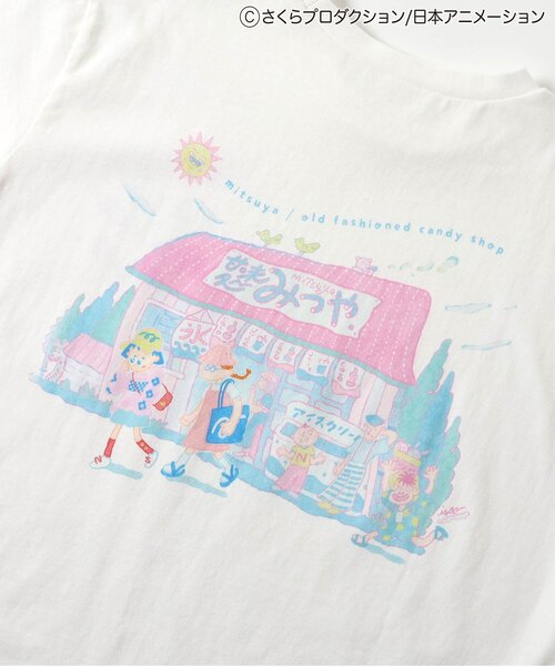 BREEZE（ブリーズ）の「【リンク】ちびまる子ちゃんコラボ グラフィックTシャツ(大人サイズ)（Tシャツ/カットソー・レディース・グレー/オフホワイト・SMALL/MEDIUM）」の17枚目の写真
