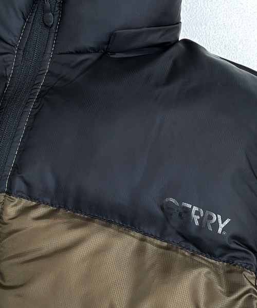 GERRY(ジェリー)の「GERRY ジェリー 軽量 高密度ミニリップ 中綿(8oz)切替 ダウンタイプ ジャケット アウター(ダウンジャケット/コート・メンズ・ベージュ/カーキ/ブラック・M/LL/L)」の6枚目の写真