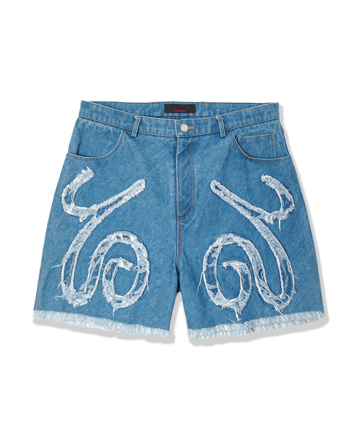 ANYTIME LOREAK(エニタイムロレーク)の「Lavender Half pants-Blue(その他パンツ・レディース・その他・MEDIUM/LARGE)」の1枚目の写真