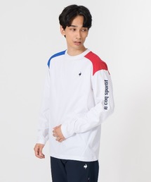 【le coq sportif/ルコック】サンスクリーン スリーブグラフィック ロングスリーブTシャツ【遮熱/-3℃クーリング】