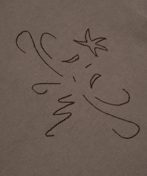 THECOLDESTMOMENT(ザコールデストモーメント)の「(w) TCM stitch side henley neck T (brown)(Tシャツ/カットソー・レディース・その他・ONE SIZE)」の5枚目の写真