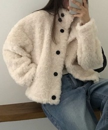 ハイネックボアジャケット
