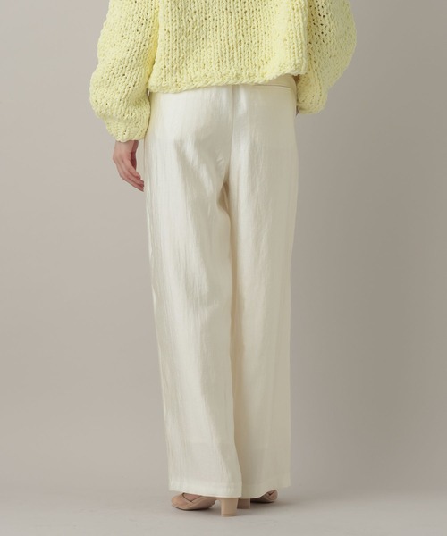 A part by（アパートバイ）の「ベルトツキサテンパンツ（その他パンツ・レディース・アイボリー/ベージュ系その他/グリーン系その他2・SMALL/MEDIUM）」の8枚目の写真