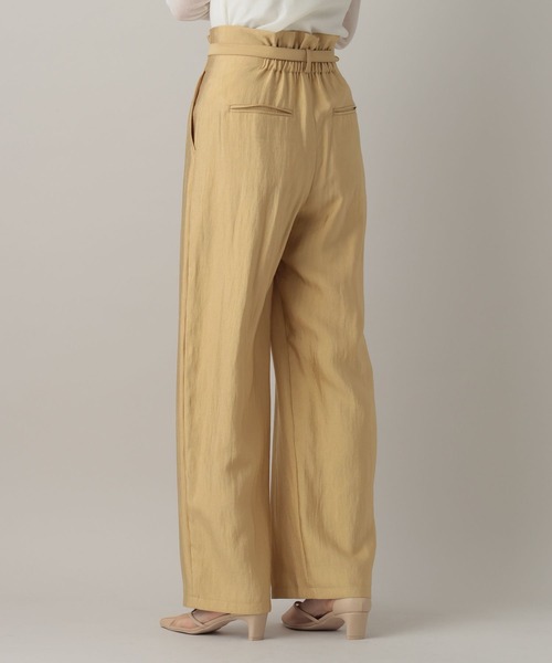 A part by（アパートバイ）の「ベルトツキサテンパンツ（その他パンツ・レディース・アイボリー/ベージュ系その他/グリーン系その他2・SMALL/MEDIUM）」の12枚目の写真