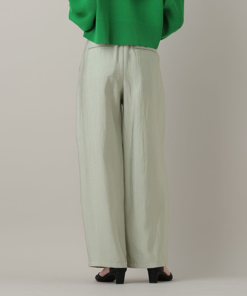 A part by（アパートバイ）の「ベルトツキサテンパンツ（その他パンツ・レディース・アイボリー/ベージュ系その他/グリーン系その他2・SMALL/MEDIUM）」の18枚目の写真