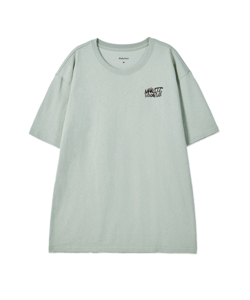 MAKEITTO（メイキット）の「[GRAFFITI2 LOGO] CREW NECK TEE_MINT（Tシャツ/カットソー・メンズ・その他・L/XL/XXL/M）」の2枚目の写真
