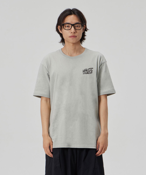 MAKEITTO（メイキット）の「[GRAFFITI2 LOGO] CREW NECK TEE_MINT（Tシャツ/カットソー・メンズ・その他・L/XL/XXL/M）」の4枚目の写真